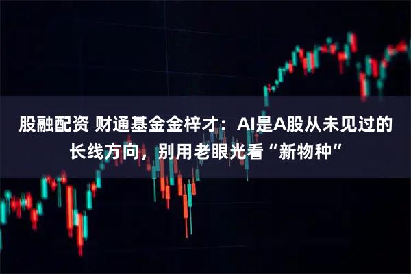 股融配资 财通基金金梓才：AI是A股从未见过的长线方向，别用老眼光看“新物种”